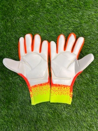 Predator Orange And Yellow GK Gloves  - 8
