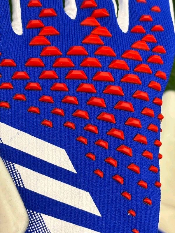 Predator White And Blue GK Gloves  - 9