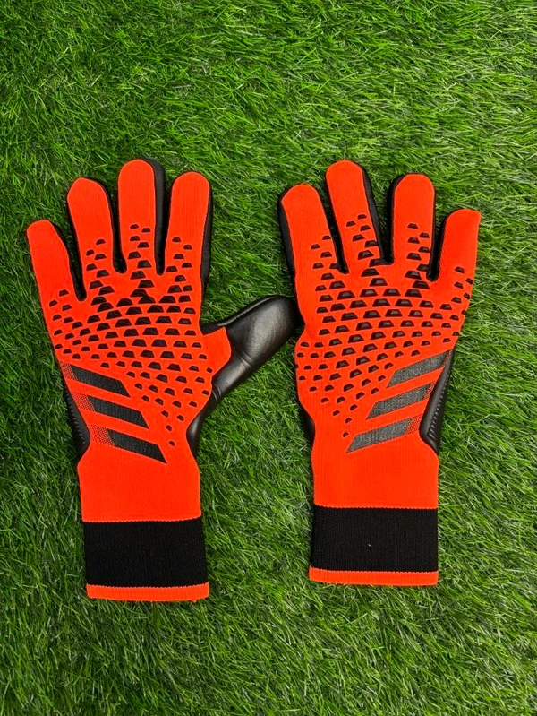 Predator Orange And Black GK Gloves  - 8