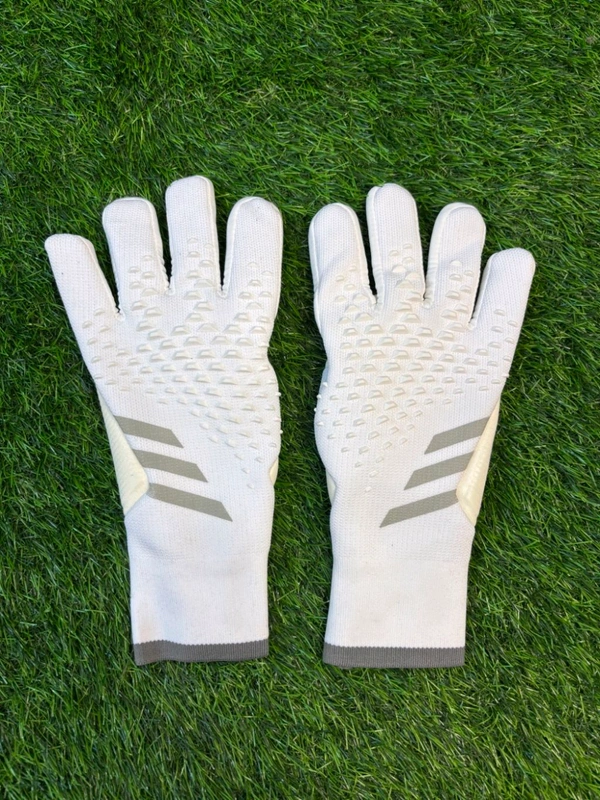 Predator White GK Gloves  - 8