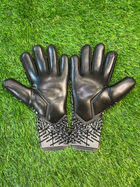 Future Ultimate Black And Grey GK Gloves  - 9