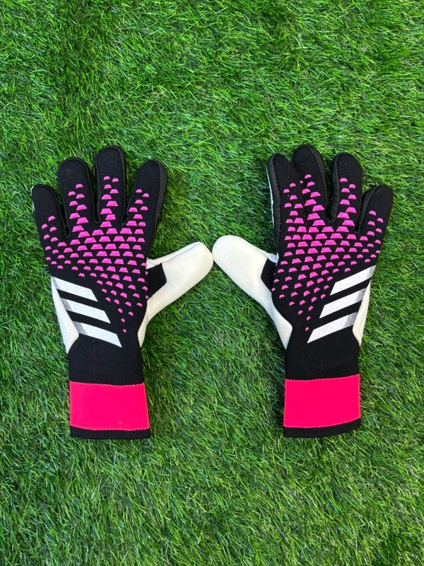 Predator Black And Pink GK Gloves  - 8