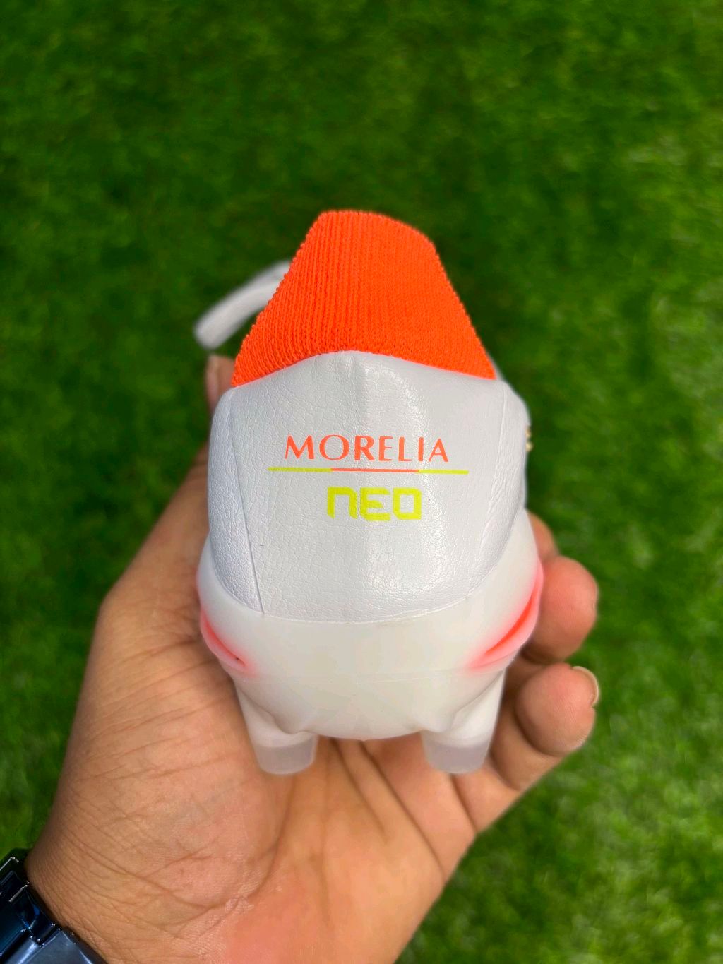 Mizuno Neo 3 White Orange With Lace