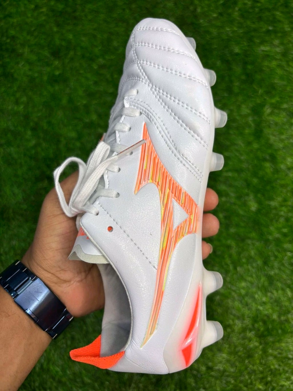 Mizuno Neo 3 White Orange With Lace - 10.5