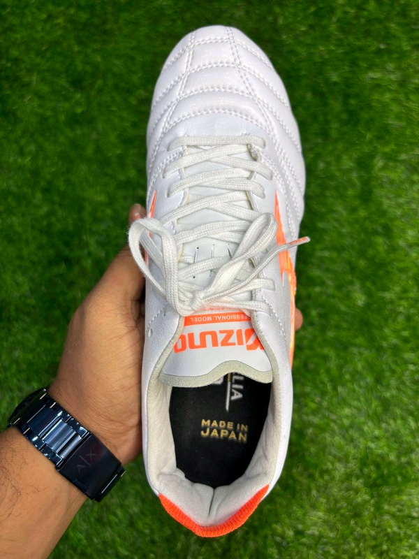 Mizuno Neo 3 White Orange With Lace - 10.5