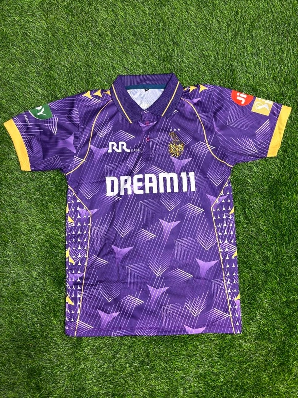 Kolkata Knight Riders IPL 2025 Purple Kit-KKR - M