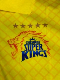 Chennai Super Kings IPL 2025 Yellow Kit-CSK - L