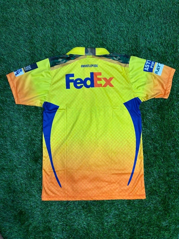Chennai Super Kings IPL 2025 Yellow Kit-CSK - L