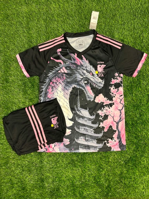Japan Football Team Special Kit With Short  - L