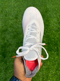 X Speedflow White Orange FG Low-Top With Lace - 6.5