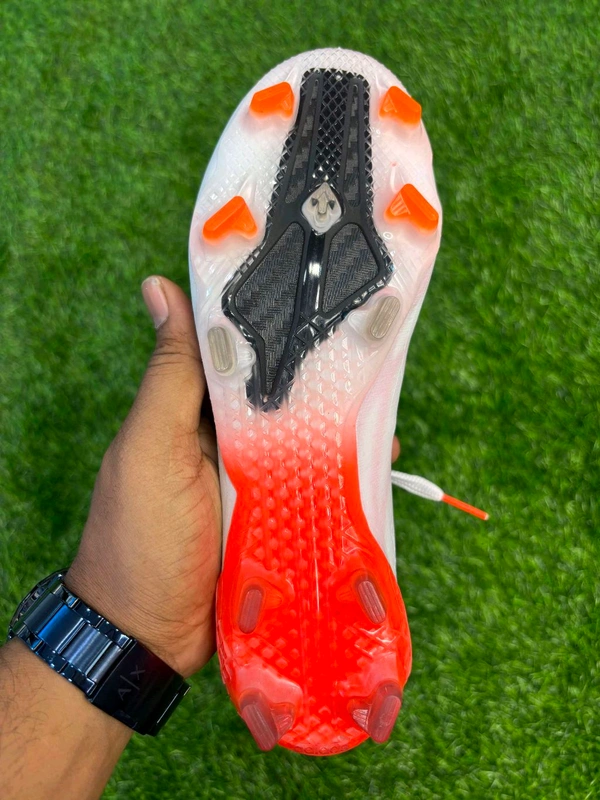 X Speedflow White Orange FG Low-Top With Lace - 6