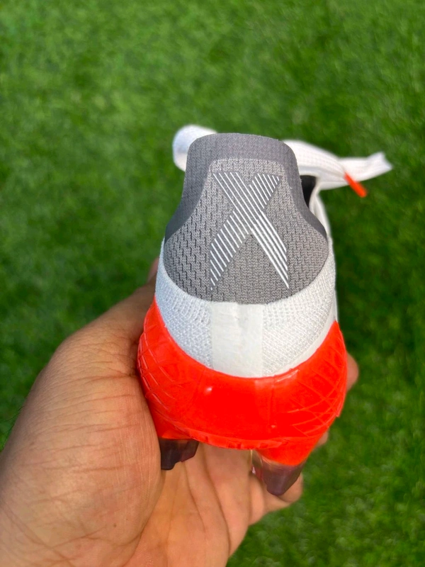 X Speedflow White Orange FG Low-Top With Lace - 6