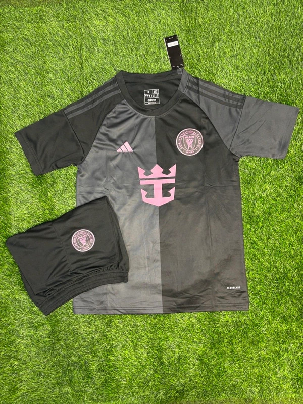 Inter Miami 25/26 Away Black Fan Edition With Short  - S