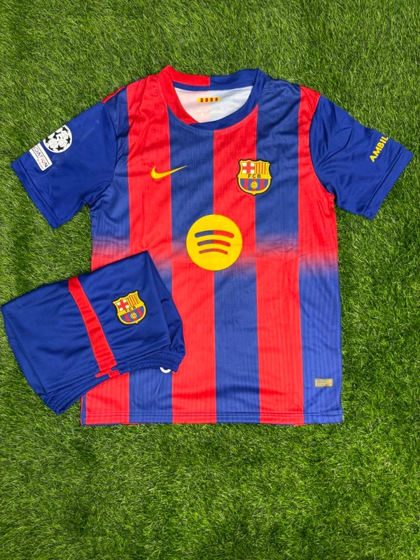 Fc Barcelona 25/26 Home Jersey Fan Edition With Short  - M