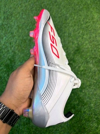 F50 Messi Edition White FG With Lace  - 8