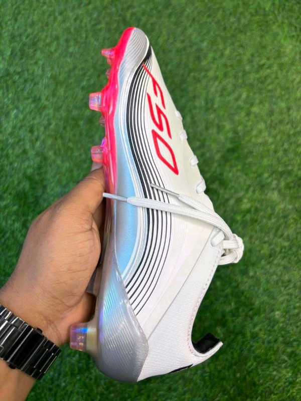 F50 Messi Edition White FG With Lace  - 8
