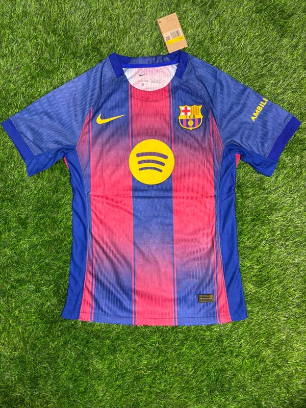 FC Barcelona 25/26 Home Jersey Player Edition  - L