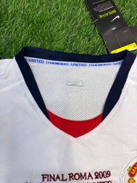Retro Manchester United 2009 Champions League Final Jersey Full Sleeve  - M