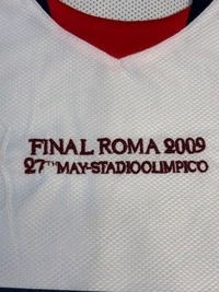 Retro Manchester United 2009 Champions League Final Jersey Full Sleeve  - L