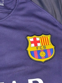 Retro FC Barcelona 16/17 Away Jersey Half Sleeve  - L