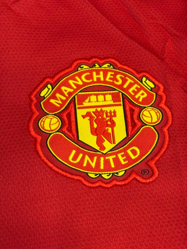 Retro Manchester United 13/14 Home Half Sleeve  - S