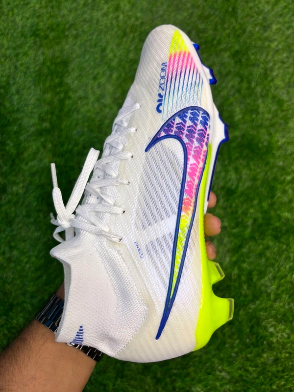 Mercurial Superfly 9 Rainbow Colour FG High Top  - 7.5