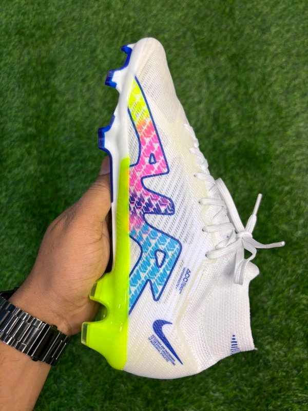 Mercurial Superfly 9 Rainbow Colour FG High Top  - 7.5