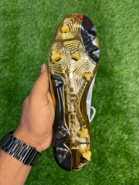 Predator Grey And Gold Colour FG With Lace  - 6