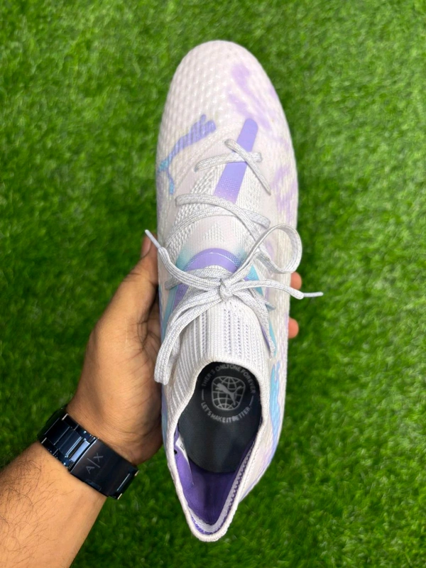 Future White Colour FG+AG Multi Ground Boot With Lace - 7.5
