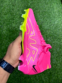 Mercurial Vapor 15 Pink Colour High Top FG With Lace  - 7.5