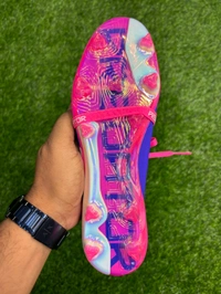 Predator Elite Blue And Pink Foldover With Lace FG - 6