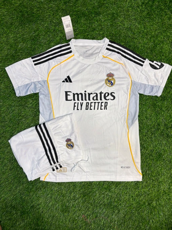 Madrid 25/26 Home Jersey Fan Edition With Short  - XXL