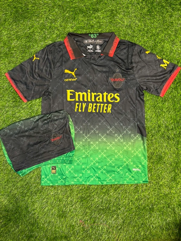 AC Milan 24/25 4th Kit Fan Edition With Short  - XL
