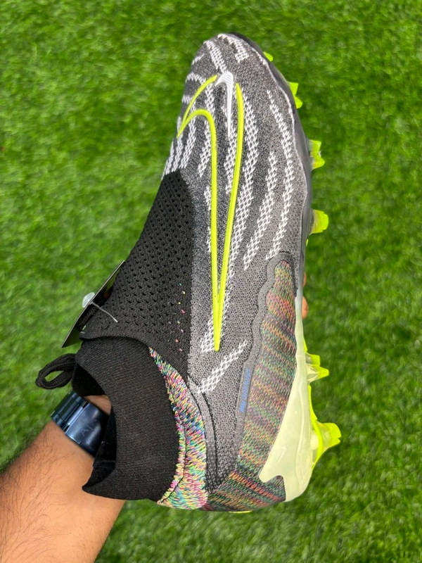 PhantomGX Ghost Lace High Top Grey And Green FG - 6