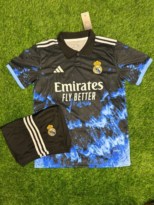 Madrid Ocean Blue Special Kit Fan Edition With Short  - XL