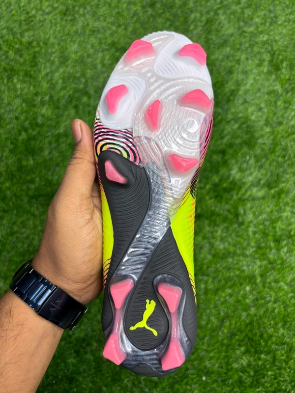 Future 8 Ultimate Yellow Colour FG With Lace  - 9