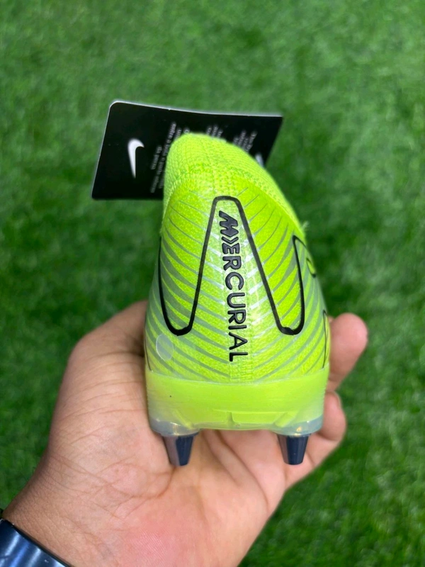 Mercurial Vapor 16 Light Green SG With Lace(Metal Changer) - 5.5