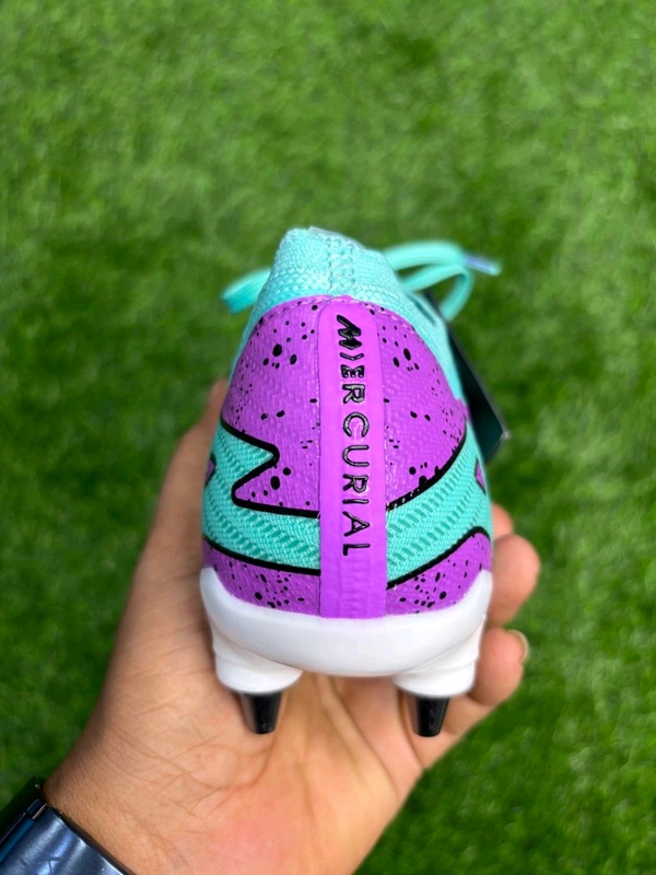 Mercurial Vapor 15 Elite Sky-blue SG Low-top With Lace  - 7
