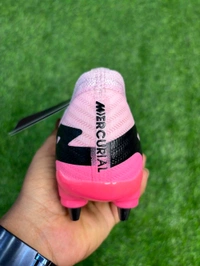 Mercurial Vapor 15 Baby Pink SG Low-top With Lace(Metal Changer) - 8.5