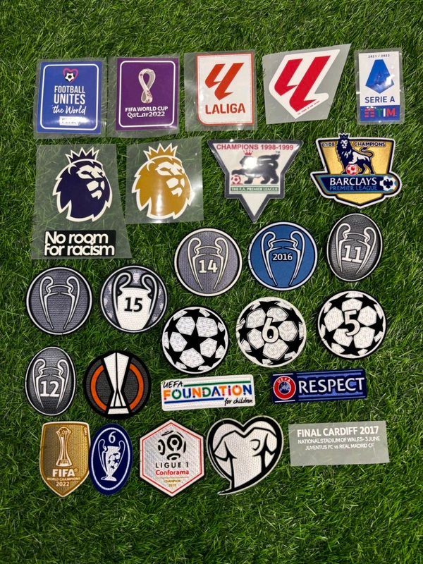 Jersey Sleeve Patches - Select Patches