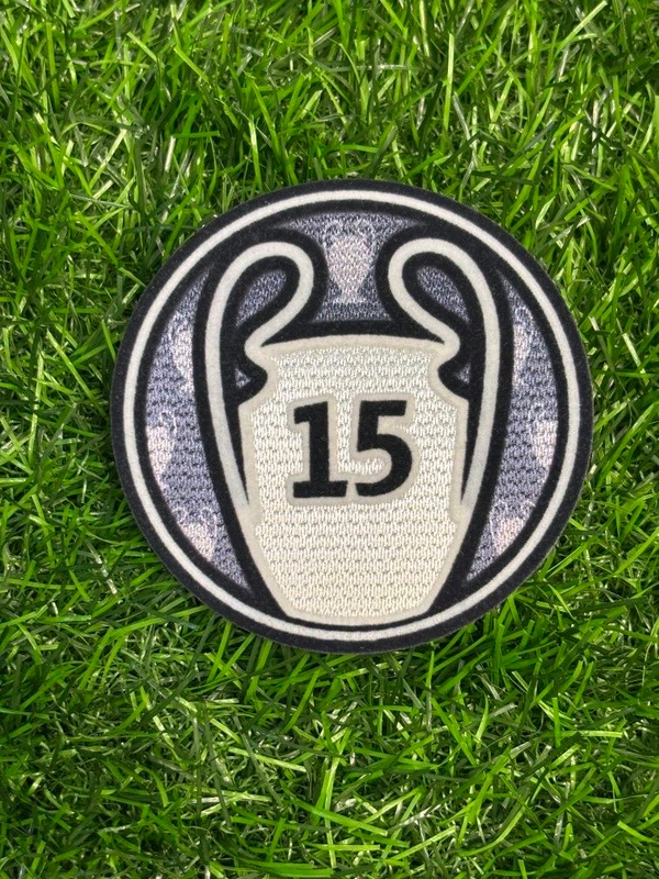 Jersey Sleeve Patches - UCL Trophy 15