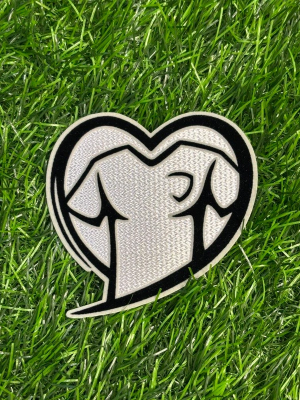 Jersey Sleeve Patches - Play With Heart