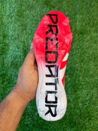Predator Red Colour FG Without Lace Low-top  - 6.5