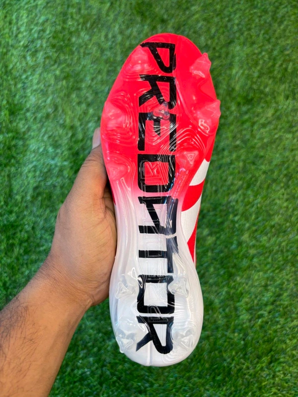 Predator Red Colour FG Without Lace Low-top  - 6.5