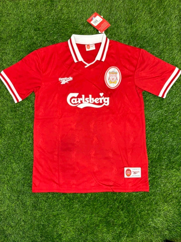 Retro Liverpool FC 1996/97 Home Half Sleeve  - S