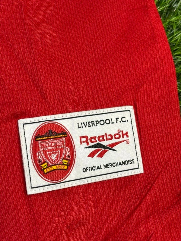 Retro Liverpool FC 1996/97 Home Half Sleeve  - S