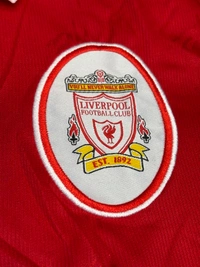Retro Liverpool FC 1996/97 Home Half Sleeve  - XL
