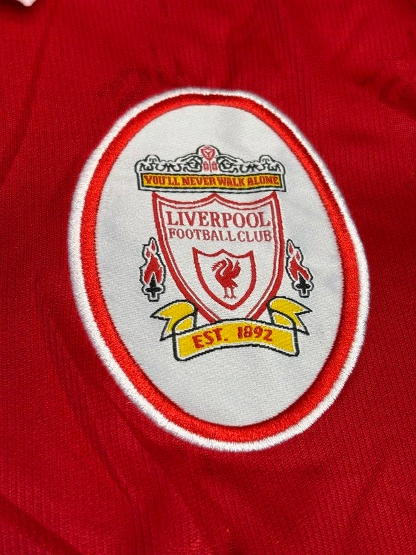 Retro Liverpool FC 1996/97 Home Half Sleeve  - XL