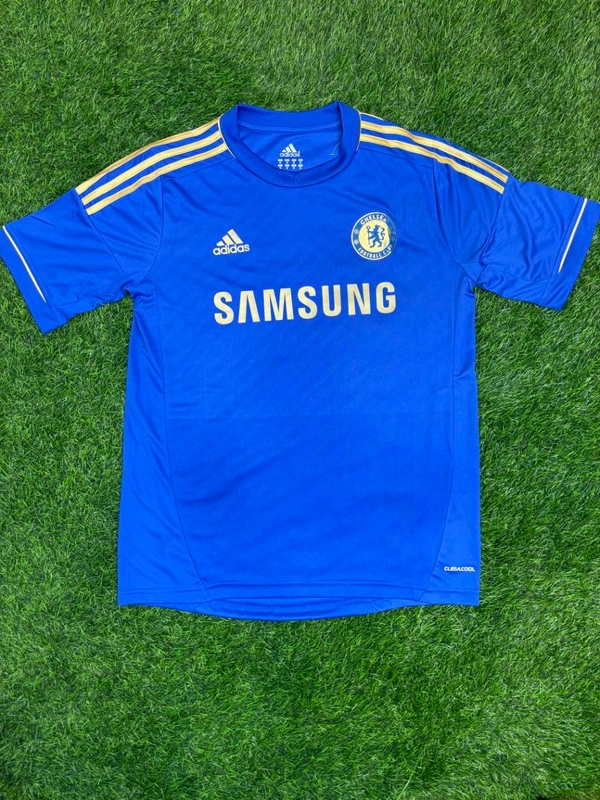Retro Chelsea FC 12/13 Home Jersey Half Sleeve  - XL