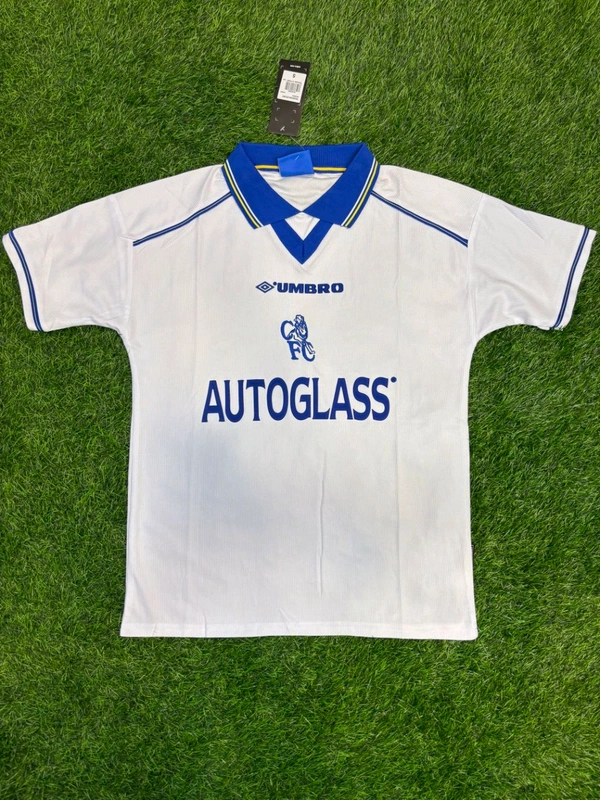 Retro Chelsea FC 1999-000 Away Half Sleeve  - M